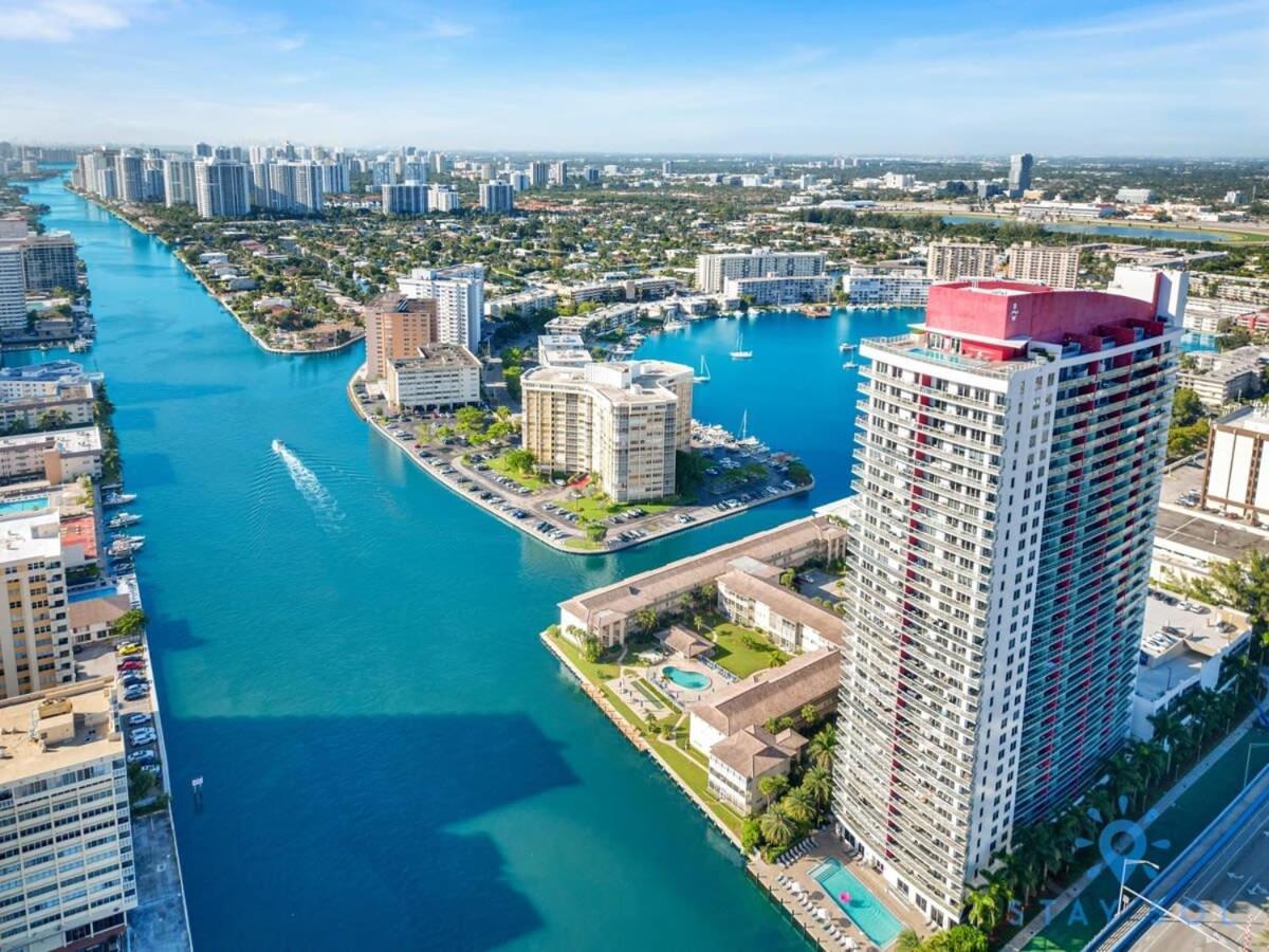 Infinite Views, Amazing Pool, Gym, Near Beach Hallandale Beach Esterno foto