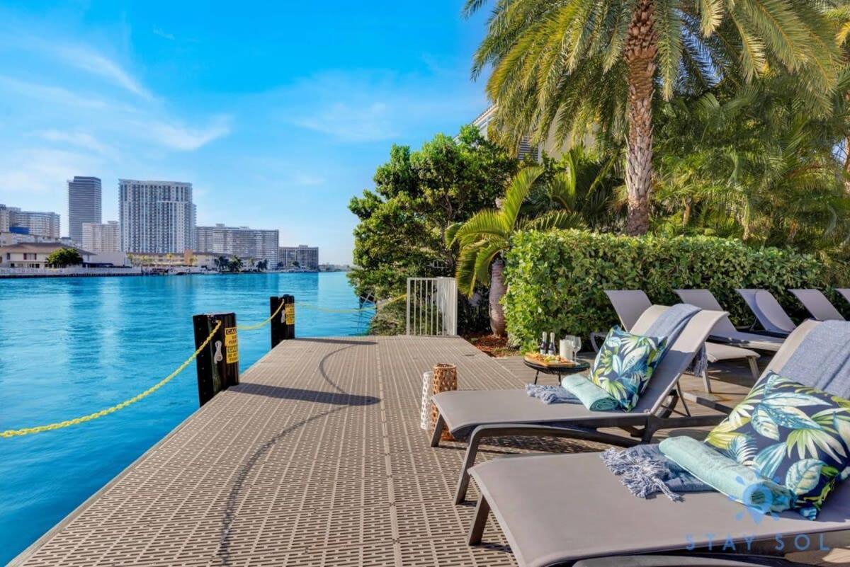 Infinite Views, Amazing Pool, Gym, Near Beach Hallandale Beach Esterno foto