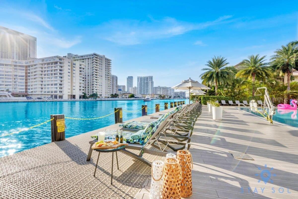 Infinite Views, Amazing Pool, Gym, Near Beach Hallandale Beach Esterno foto